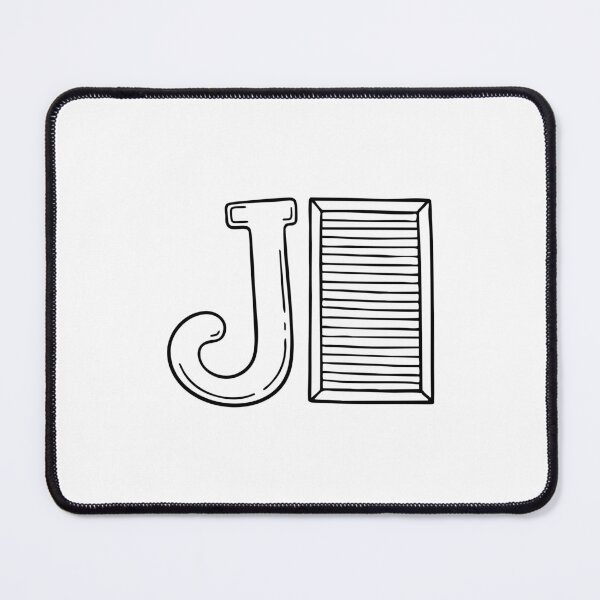 Item preview, An illustration of Jalousie with letter J beside it designed and sold by rasagamastore.