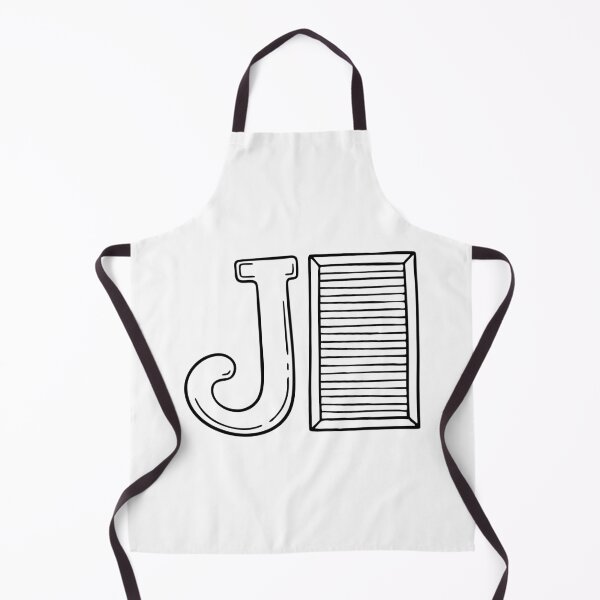 Item preview, An illustration of Jalousie with letter J beside it designed and sold by rasagamastore.