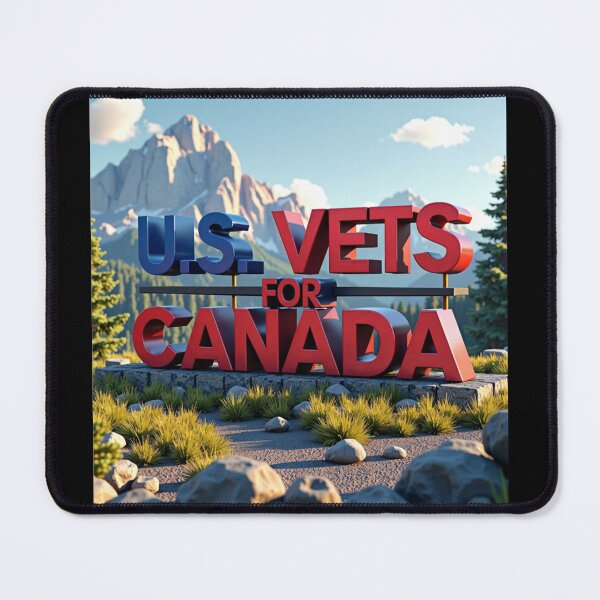 Item preview, U.S. Vets for Canada designed and sold by MySheetMusicArt.
