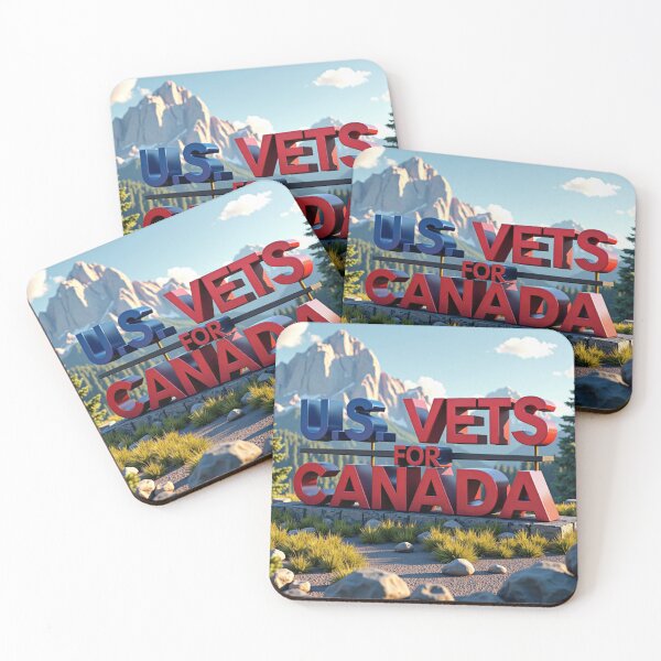 Item preview, U.S. Vets for Canada designed and sold by MySheetMusicArt.