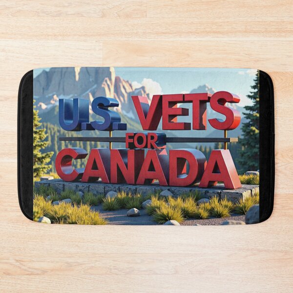 Item preview, U.S. Vets for Canada designed and sold by MySheetMusicArt.