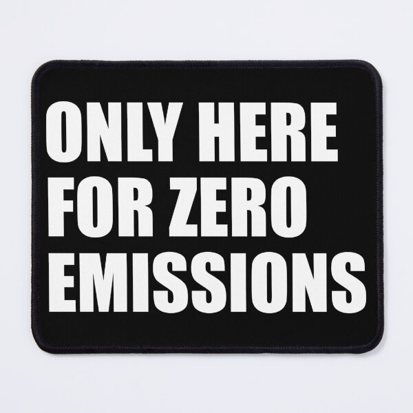 Item preview, Only Here For Zero Emissions - Anti Elon Tesla Owners designed and sold by PixVib.
