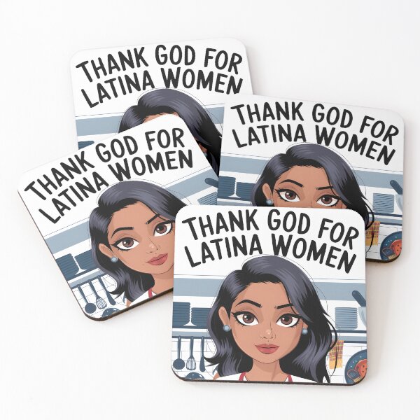 Item preview,  Thank God for Latina Women!  designed and sold by Vivid Art Zone.