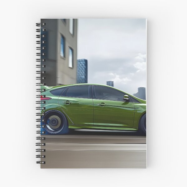 Item preview, Green Ford Focus RS Poster – Bold, Bright, and Built for Performance designed and sold by AutoPopStudio.