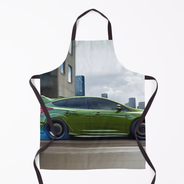 Item preview, Green Ford Focus RS Poster – Bold, Bright, and Built for Performance designed and sold by AutoPopStudio.