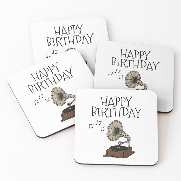 Item preview, Birthday Gramophone Music Lover Musician designed and sold by doodlerob.