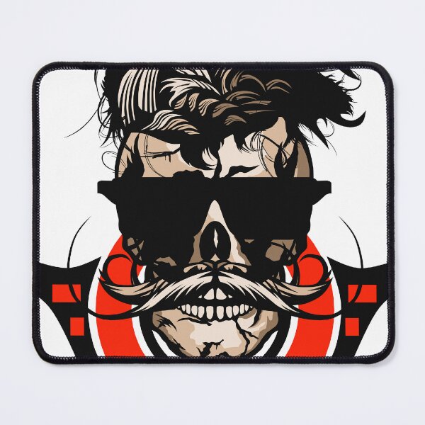 Item preview, hipster skull mustache circle logo skull sunglasses star designed and sold by Achille3777.