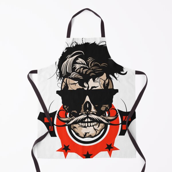 Item preview, hipster skull mustache circle logo skull sunglasses star designed and sold by Achille3777.