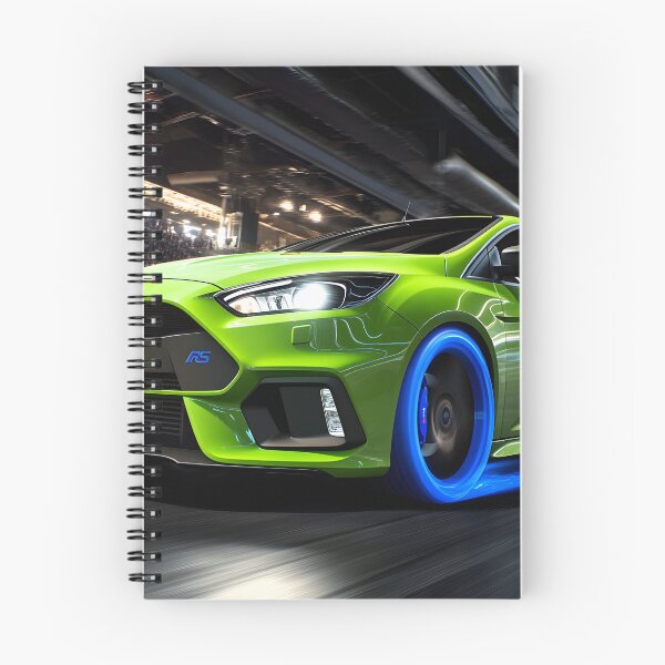 Item preview, Green Ford Focus RS Poster – Bold, Bright, and Built for Performance V designed and sold by AutoPopStudio.
