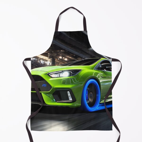 Item preview, Green Ford Focus RS Poster – Bold, Bright, and Built for Performance V designed and sold by AutoPopStudio.