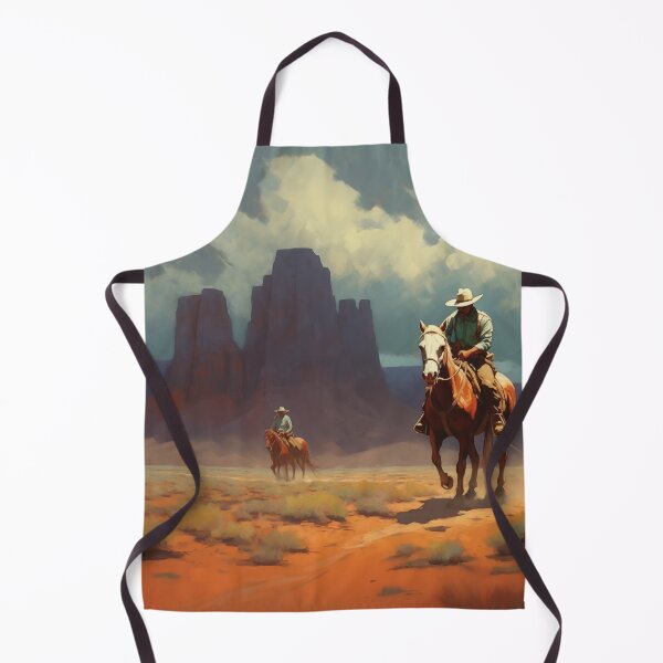 Item preview, The desert riders. Original oil artwork. Cowboy western painting. Digital art Print. Poster. Home Decor. designed and sold by organicflowart.