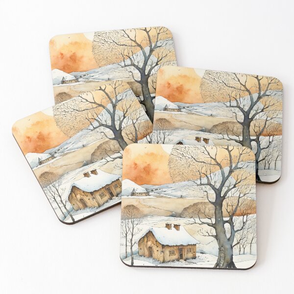 Item preview, The Sunlit Tree's Winter Embrace designed and sold by bloorose.