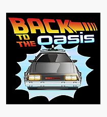 BACK TO THE OASIS Photographic Print