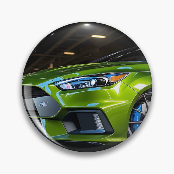 Item preview, Green Ford Focus RS Poster – Bold, Bright, and Built for Performance IV designed and sold by AutoPopStudio.