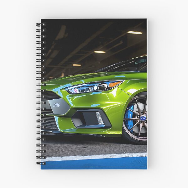 Item preview, Green Ford Focus RS Poster – Bold, Bright, and Built for Performance IV designed and sold by AutoPopStudio.