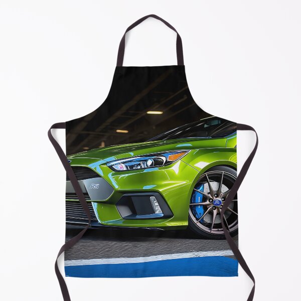 Item preview, Green Ford Focus RS Poster – Bold, Bright, and Built for Performance IV designed and sold by AutoPopStudio.