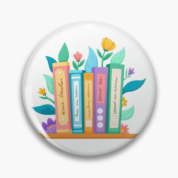 Item preview, Book flowers sticker designed and sold by DesignPMG.