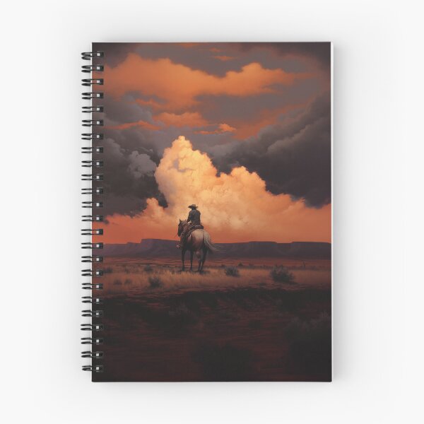 Item preview, The rider in the storm. Original oil artwork. Cowboy western painting. Digital art Print. Poster. Home Decor. designed and sold by organicflowart.