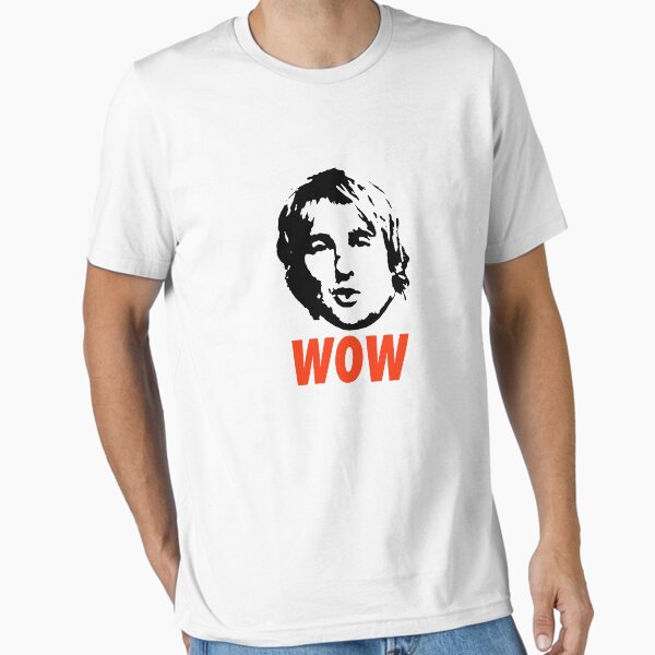 Vista previa del artículo con la obra «Guau. Es Owen Wilson.», diseñado y vendido por iWumbo.