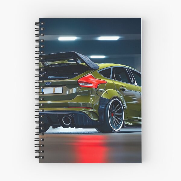 Item preview, Green Ford Focus RS Poster – Bold, Bright, and Built for Performance VI designed and sold by AutoPopStudio.