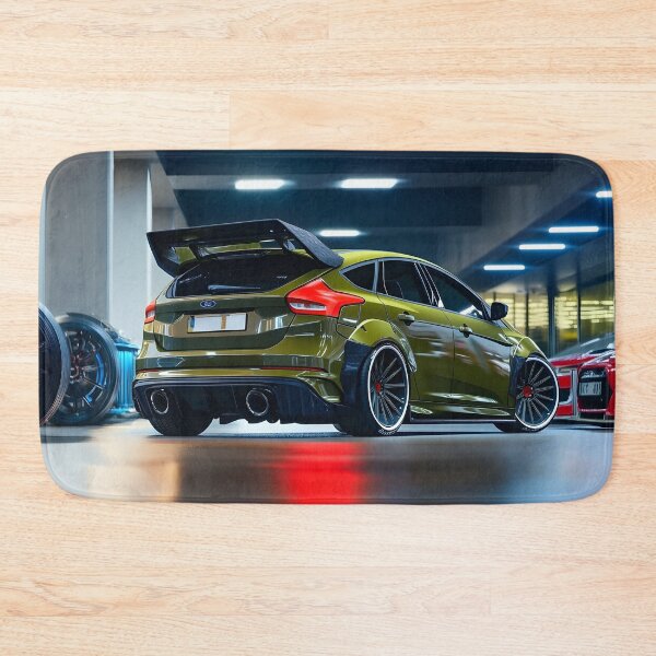 Item preview, Green Ford Focus RS Poster – Bold, Bright, and Built for Performance VI designed and sold by AutoPopStudio.