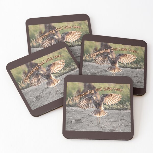 Item preview, Burrowing Owl Lift Off designed and sold by CarolM.