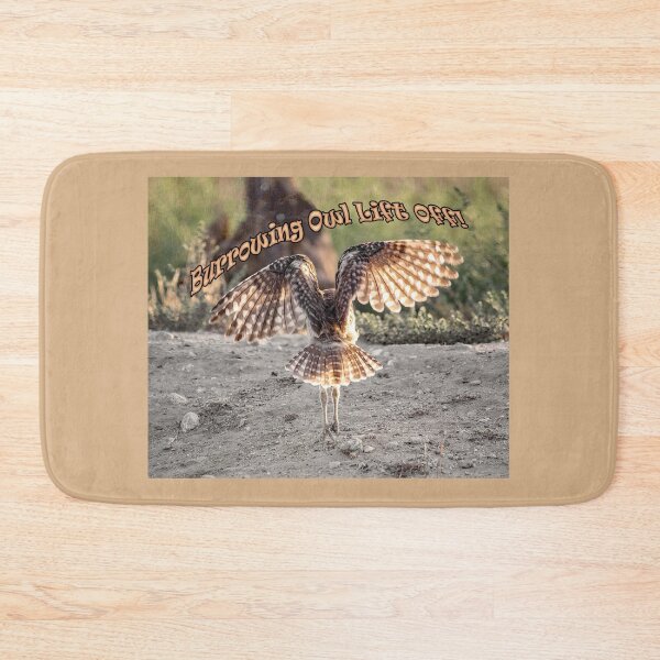 Item preview, Burrowing Owl Lift Off designed and sold by CarolM.