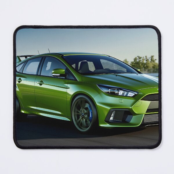 Item preview, Green Ford Focus RS Poster – Bold, Bright, and Built for Performance VII designed and sold by AutoPopStudio.