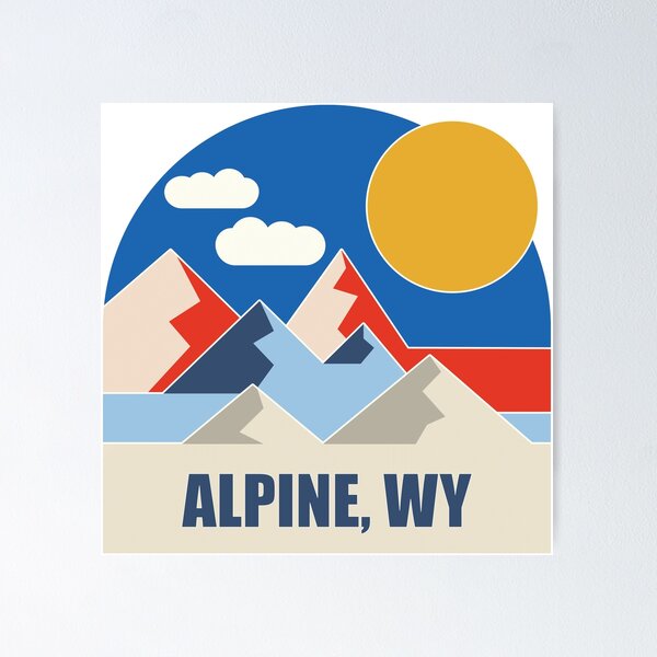 Item preview, Alpine, Wyoming designed and sold by Woggy-Doodles-.