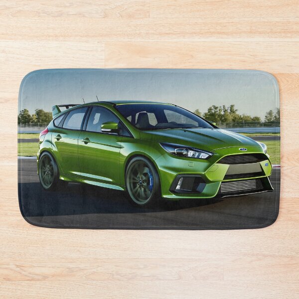 Item preview, Green Ford Focus RS Poster – Bold, Bright, and Built for Performance VII designed and sold by AutoPopStudio.