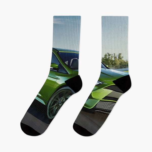 Item preview, Green Ford Focus RS Poster – Bold, Bright, and Built for Performance VII designed and sold by AutoPopStudio.