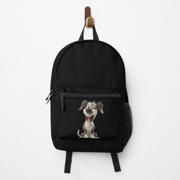 Item preview, Smiley dog (black background) designed and sold by Ningodino.