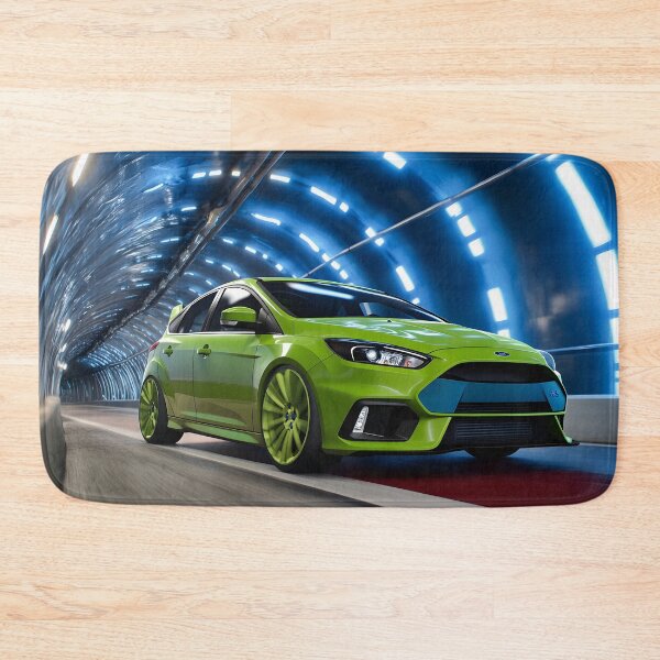 Item preview, Green Ford Focus RS Poster – Bold, Bright, and Built for Performance VIII designed and sold by AutoPopStudio.