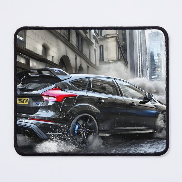 Item preview, Black Ford Focus RS Poster – The Ultimate Stealth Machine IV designed and sold by AutoPopStudio.