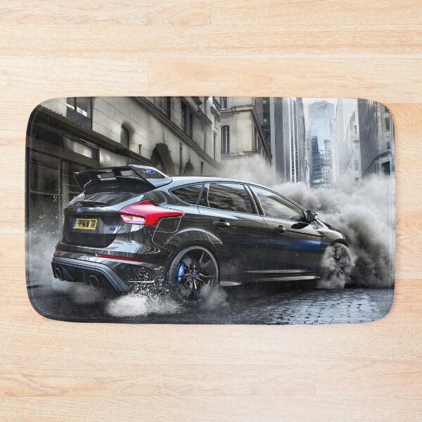 Item preview, Black Ford Focus RS Poster – The Ultimate Stealth Machine IV designed and sold by AutoPopStudio.