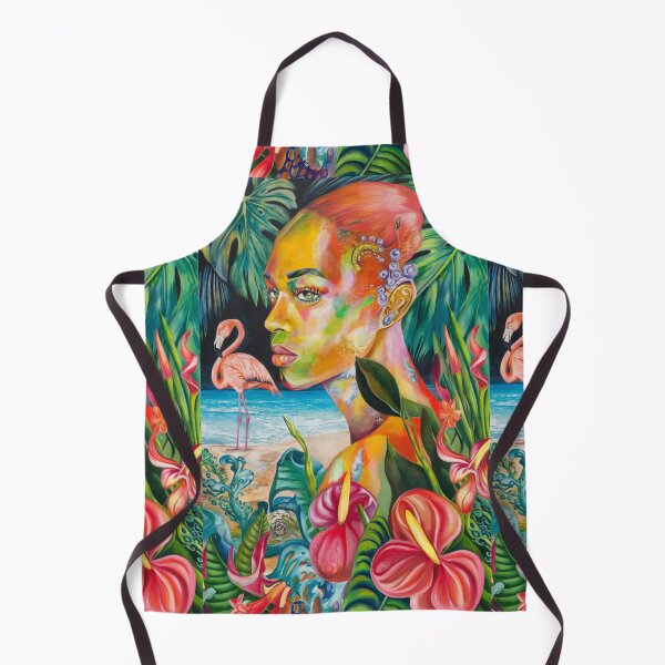 Item preview, Tropical Birds And Flowers - Orange Bliss designed and sold by CanvasCarousel.