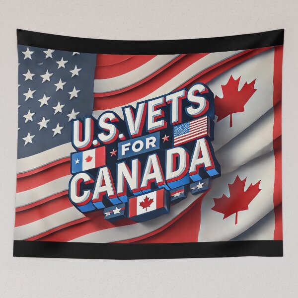 Item preview, "U.S. Vets for Canada: Brothers in Arms" designed and sold by MySheetMusicArt.