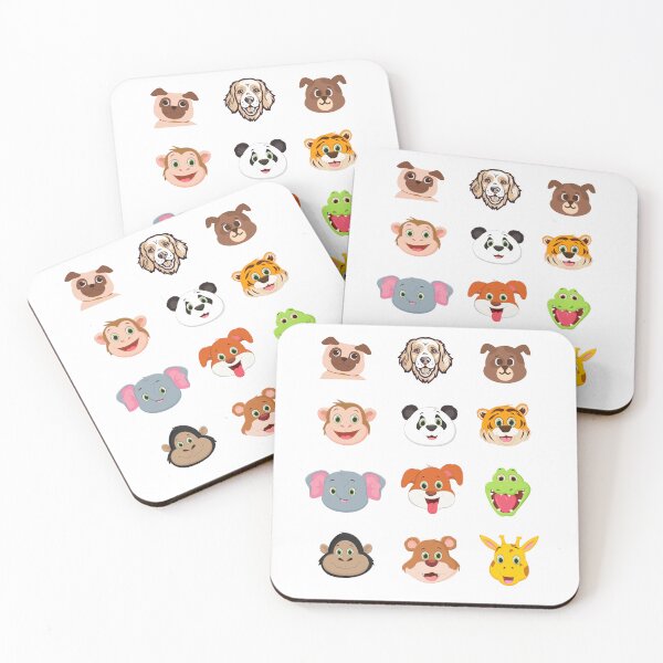 Item preview, Cute Animals Face   designed and sold by goodFather4ever.