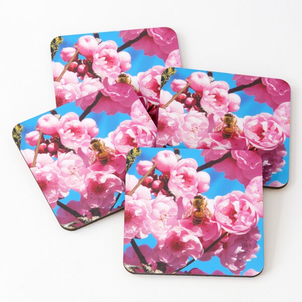 Item preview, Bumble Bee and Plum Blossoms 2 designed and sold by KateyMurphy.