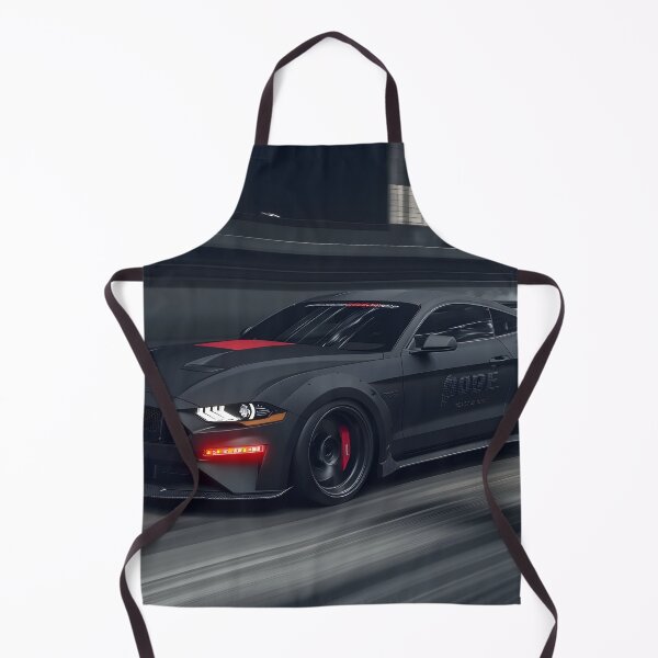 Item preview, Black Ford Mustang Dark Horse Poster – Pure Muscle, Ultimate Presence designed and sold by AutoPopStudio.