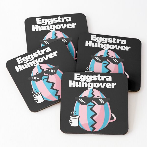 Item preview,  Eggstra Hungover - Funny Adult Easter Party T-Shirt designed and sold by TeesByOquad.