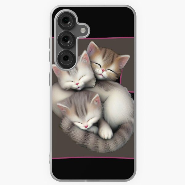KITTENS LETTER E Samsung Galaxy Soft Case