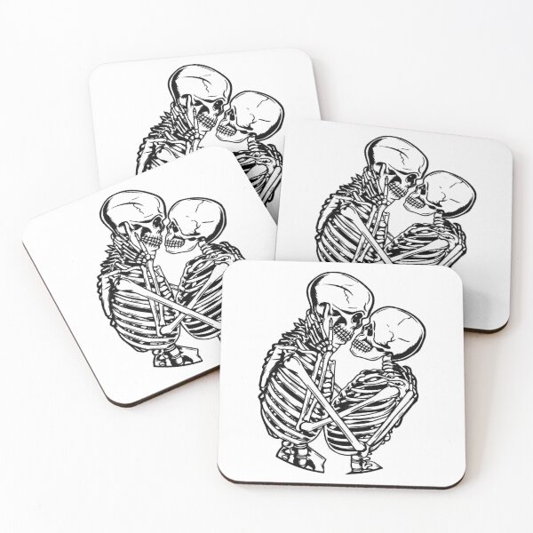 Item preview, Eternal Love: Skeletons Embracing designed and sold by GraffitiLab.