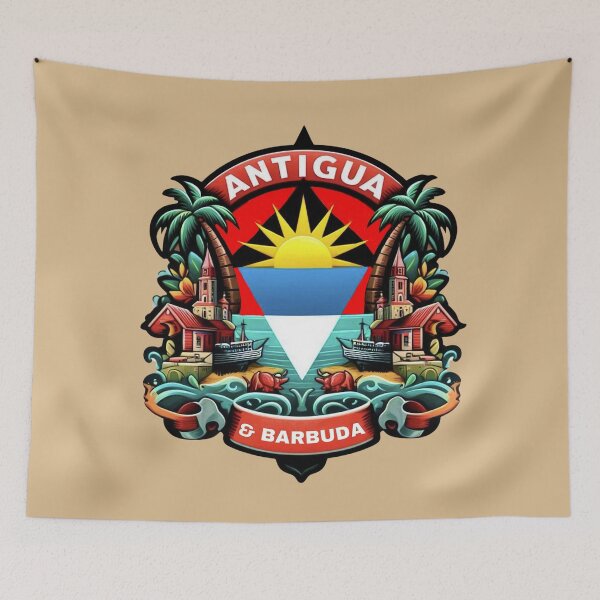 Item preview, Antigua and Barbuda designed and sold by Myra365Art.