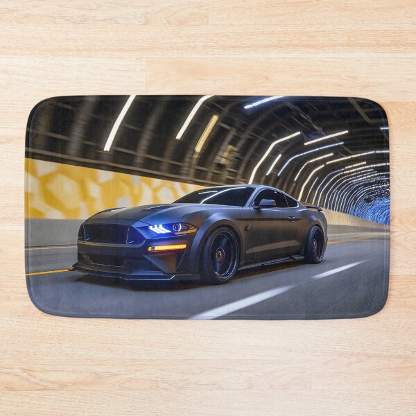 Item preview, Black Ford Mustang Dark Horse Poster – Pure Muscle, Ultimate Presence III designed and sold by AutoPopStudio.