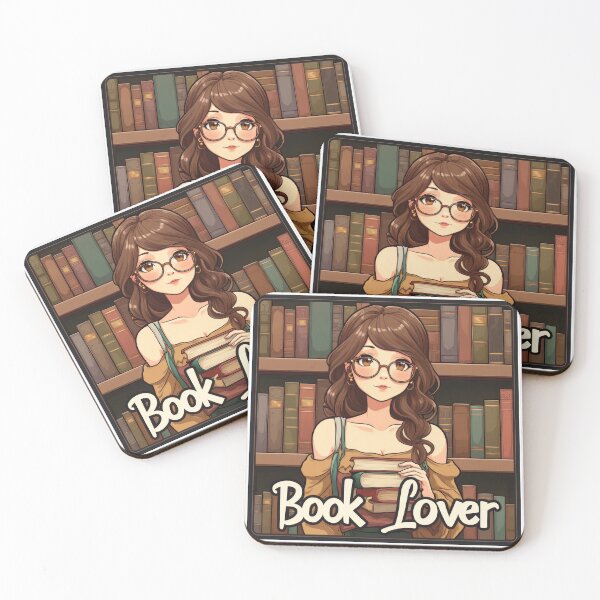 Item preview, Anime Librarian Girl - Book Lover designed and sold by duke818.