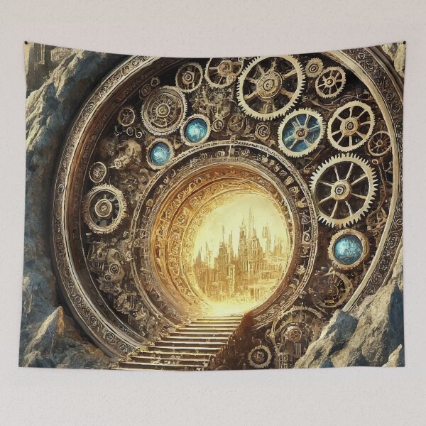 Item preview, The Clockwork Gateway: Portal to a Lost Era designed and sold by AbstractAnom.