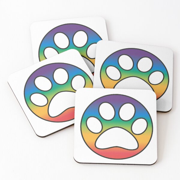 Item preview, Rainbow Bridge Pet Loss Pride Dog Cat Sympathy Paw designed and sold by MoePark.