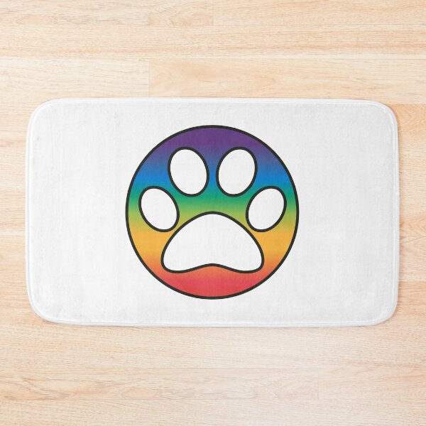 Item preview, Rainbow Bridge Pet Loss Pride Dog Cat Sympathy Paw designed and sold by MoePark.