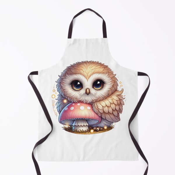 Item preview, Enchanted Forest - Mushroom Owlette  designed and sold by Lucky's Wonderful.
